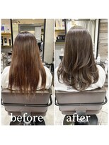 トルネード(TORNADO)&nbsp;20代30代40代 くびれヘア オルチャンヘア オリーブベージュM14