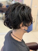 カール 鶴川店(K:R) メンズツーブロック×パーマスタイル