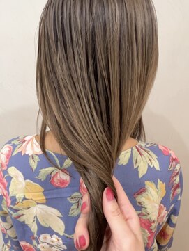 ネックス 表参道本店(nex) 【nex 表参道】白髪ぼかし ハイライト グラデーション 齋藤