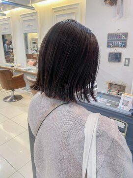 ネオリーブアイム 横浜西口店(Neolive aim) 切りっぱなしボブ 【横浜】
