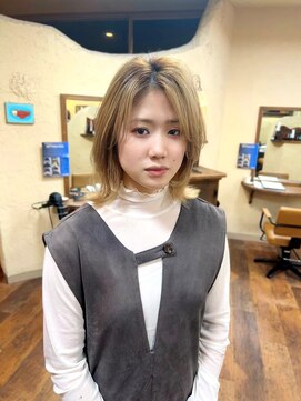 プリモ ココ 鍋島店(Primo coco.) ☆2WAYレイヤーカット/クラゲヘアー