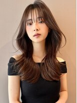 ロンド アンブル 四条烏丸(Lond ambre) レイヤーカット/くびれヘア/デザインカラー/ワンホン/韓国