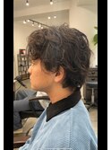 スパイキーショート/ジェットモヒカン/ショートバング/men's