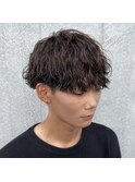 ゆるっと波巻きパーマ