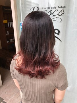 リー 甲子園(Lee) グラデーション×ピンク☆