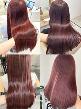 ハイトーンカラー、透明感カラー【熊本/上通り/並木坂/韓国スタイル/韓国ヘア】