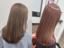 【縮毛矯正】髪に負担の少ない縮毛矯正！ポイント施術もできるからダメージレスに！-5歳のツヤ髪ストレート