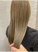 髪質改善☆ミルクティー