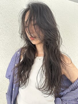 オアシス(oasis) 【oasisオグラ】無造作レイヤーウェーブデジタルパーマ