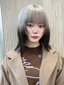 ソル バロール 表参道(SOL .valor) デザインカラーアンブレラカラーインナーカラーエンドカラー韓国