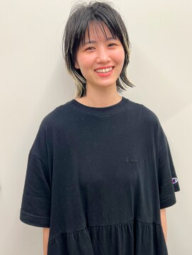 ラウンジ モリオ イケブクロ(Lounge MORIO Ikebukuro) 【morio】個性的　ウルフ　ツートーンカラー　♪