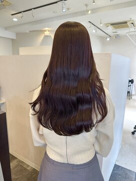 ロンドルピナス 小倉(Lond Lupinus) 顔型別ヘアスタイル特集 /チェリーブラウン /ミニウルフ