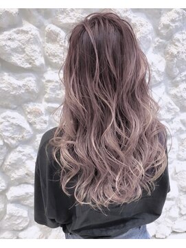 ヘアサロン エフ 渋谷(F) ＃バレイヤージュ＃白髪ぼかし