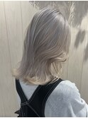 ケアブリーチカラーホワイトベージュホワイトシルバーカラー