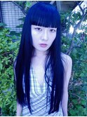 WIDE BANGS / SUPER LONG  ワイドバング　スーパーロング　黒髪