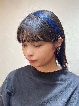 ヘアーデザイン アブー(hair design A BOO)の写真/印象を左右する顔周りのカットで小顔見せ◎細部までこだわる繊細な技術で似合わせスタイルに♪