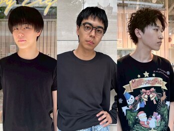 バイエイト 今池(By eight)の写真/メンズスタイルが得意なスタイリストが在籍