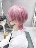 デイズ(days)&nbsp;【DAYS 原宿】韓国風赤髪ホワイトピンク×ウルフ