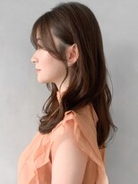 アグノス 青山(Agnos)&nbsp;くびれヘアワンカールイメチェン斜めバング前髪#307f1005