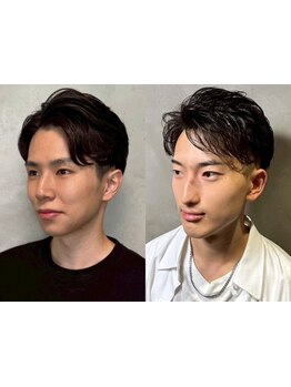 【完全個室/メンズ専門】メンズカット＋シェービング＋ヘッドスパ￥6,480◆平日20時まででお仕事帰りにも◎