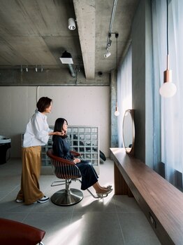 お客様一人一人を大切にしたいから…。心を込めたおもてなしと、落ち着いた雰囲気が魅力的なサロン◎