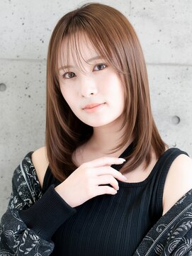 ★大人可愛い20代30代40代大人薄めバンク前髪くびれボブ