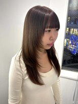 ユーフォリア 新宿通り(Euphoria)&nbsp;ハッシュカット/ザクザクレイヤー/透明感ブラウン/10代20代