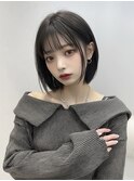 【Ｌｅ’ａ】ボブ　グレージュカラー　髪質改善