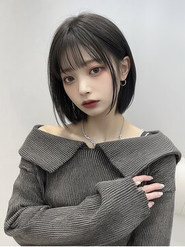 レア 渋谷(Le'a) 【Le’a】ボブ グレージュカラー 髪質改善