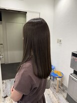 フリックヘアサロン 梅田茶屋町2号店(FLICK HAIR SALON)&nbsp;ロング/イルミナカラー/グレージュ/透明感ヘア