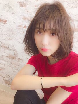 リープアルケー ヘアアンドヘッドスパ 錦糸町北口店(leap arche Hair&head spa) ミディアムレイヤーカット/似合わせカット/髪質改善/錦糸町
