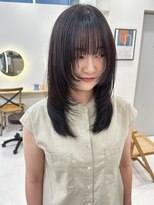 ハニー 町田(HONEY)&nbsp;レイヤー/ミディアムレイヤー/ハッシュカット/フェイスレイヤー