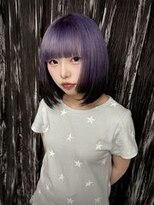 コエル(KOER)&nbsp;136. 卵型/ショート/インナーカラー/艶感/ダブルカラー