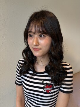 リベラル(liberal) 赤味消しオリーブブラウン ゆるふわ巻き【10代/20代】
