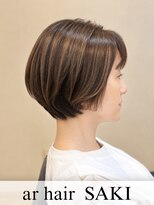 アールヘア(ar hair)&nbsp;乾かすだけでまとまるショートスタイル