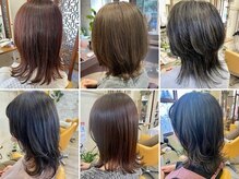 ヘアーリーフ(Hair Leafy)の雰囲気（オリジナル髪質改善カラーでカラーしながらヘアケアも◎）