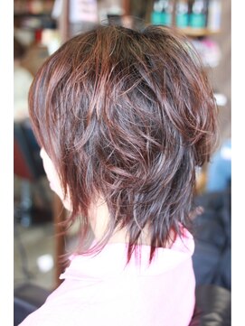 オーバーキャプテンネイキッド(OVER CAPTAIN NAKED) 段差を入れすぎない＊ソフトウルフスタイル