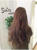 編みこみアレンジ☆ダウンスタイル