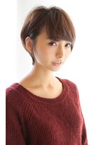 レウナ 外苑前(Reuna)&nbsp;ひし形ショートボブ耳かけ大人ショート