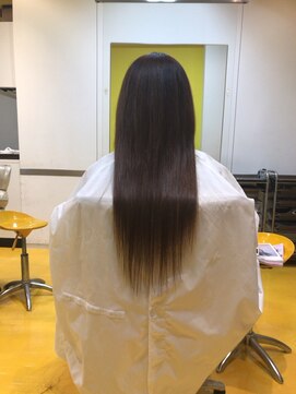 デュオヘアー エクステンションズ 新宿 レミー毛でサラサラロングヘアー☆