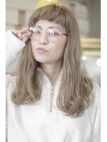 ソラ(sora)&nbsp;ハイトーンカラーのユルフワセミディー