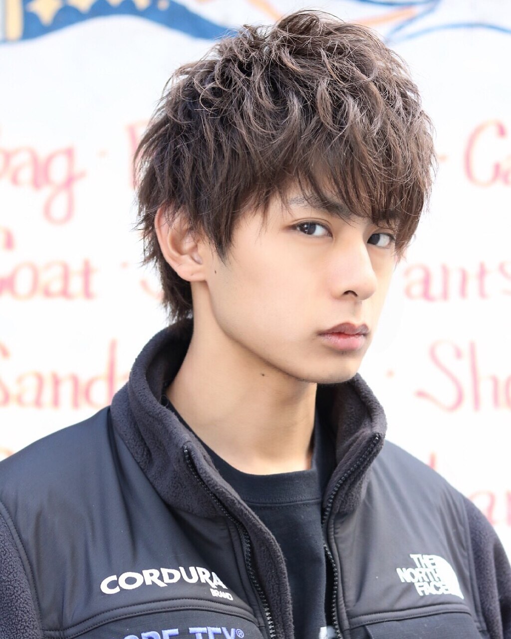 無造作ショートフェザーマッシュ【スパイラルCカールパーマ