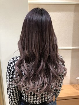 リゼル ユア 渋谷(RISEL YUA) 最高級シールエクステでプラチナグラデーションカラーw/u岸野