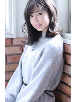 ラファンジュ ヘアー クレオ(Rohange hair Creo)&nbsp;【Creo】シフォンベージュ×ノームコアミディ#ココアブラウン