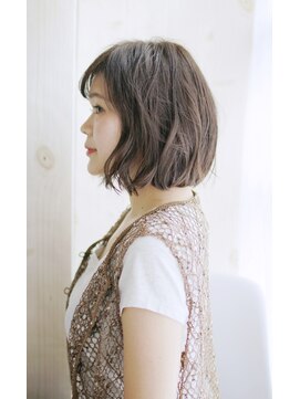 リチュエルアンドモリス プラスエヌ(RITUEL&MORIS+n) 20代30代40代 力を抜けるバルーンボブ 【守山】