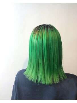 ヘアメイク オブジェ(hair make objet) Green