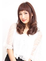 モッズヘア 足利(mod'hair)&nbsp;【mod's hair足利】フェミニンフェアリー★ツヤ感レイヤーミディ