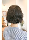 【kukka 楠　留美】切りっぱなしボブ×パーマ