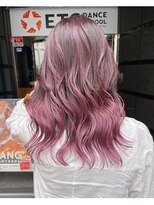 ロージアバイアルティナ(ROSIER by artina)&nbsp;ショッキングパープル×こなれヘア×ハイトーンカラー