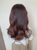 リュドール 名駅(Rue D'or)&nbsp;ブリーチ無し透明感カラー/ツヤツヤピンクベージュ